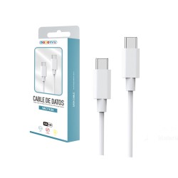 Modorwy Cable MC1104 Type C to Type C 1m White Modorwy Cable MC1104 Type C to Type C 1m White